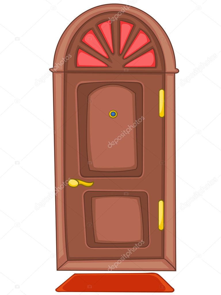 Cartoon Home Door
