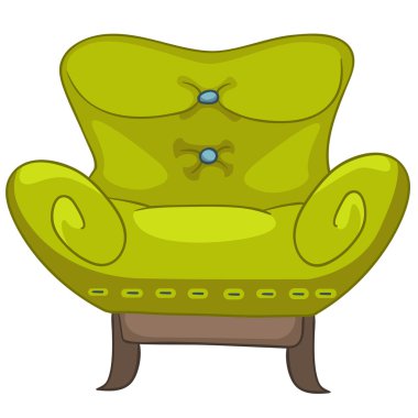 Cartoon Home Furniture Chair clipart