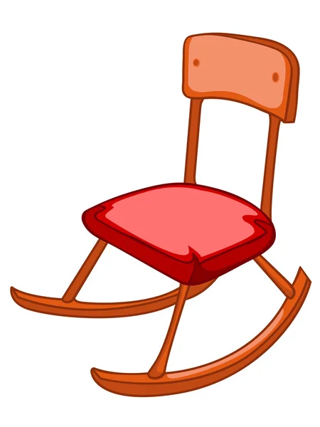 Cartoon thuis meubilair stoel — Stockvector