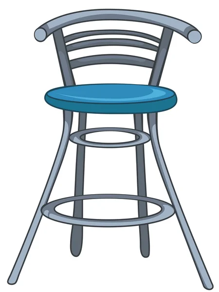 Chaise de meubles de maison de dessin animé — Image vectorielle