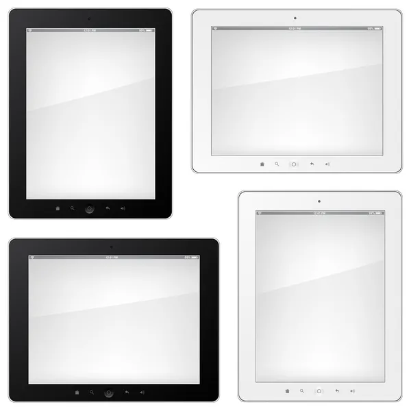 Set Tablet-PC — Stockvektor