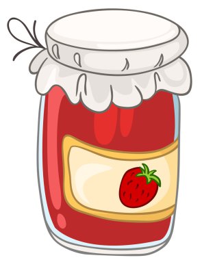 Cartoon Home Kitchen Jar clipart