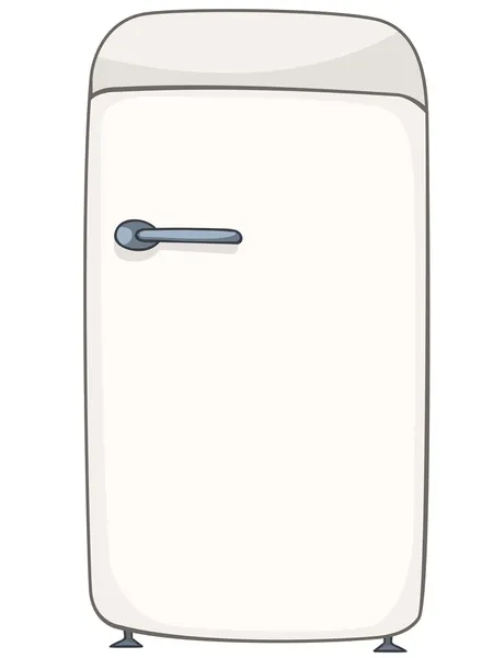 Cartoon Accueil Cuisine Réfrigérateur — Image vectorielle