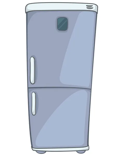 Cartoon Home Küche Kühlschrank — Stockvektor