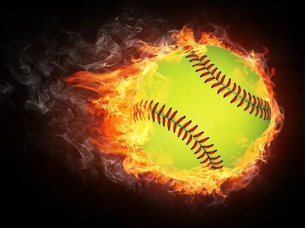 Baseballový míč — Stock fotografie