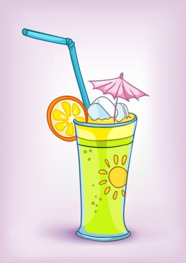 Cartoon Food Drink Cocktail clipart