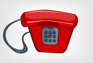 Cartoons Home Appliences Phone clipart