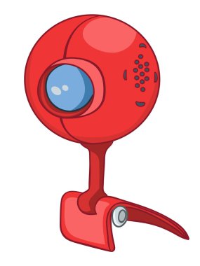 Cartoons Home Appliences Web Camera clipart