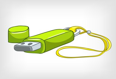 Cartoons Home Appliences USB Stick clipart