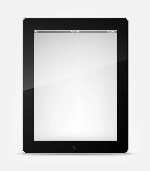 Počítače tablet pc — Stockový vektor