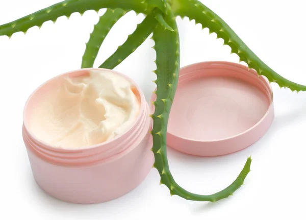 stock image Aloe vera and cream