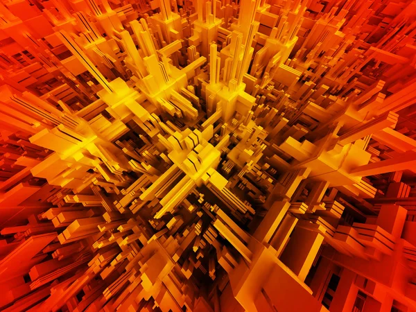 3D Abstract Structure — Stock Photo, Image