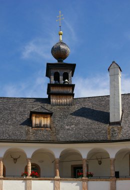 Old Castle of the Gmunden Lake (Upper Austria) clipart