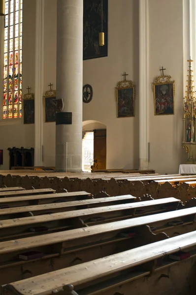 Kirche mit warmem Licht — Stockfoto