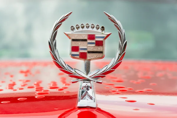 Cadillac логотипу, герба автомобіля — стокове фото