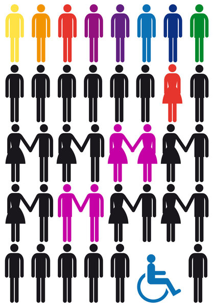 Набор значков вектора
