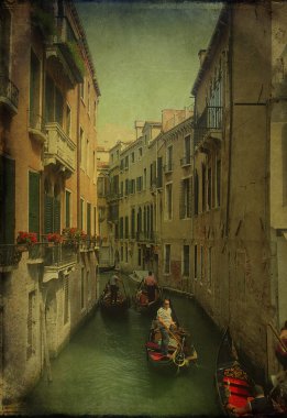 Venedik sanatsal çalışma