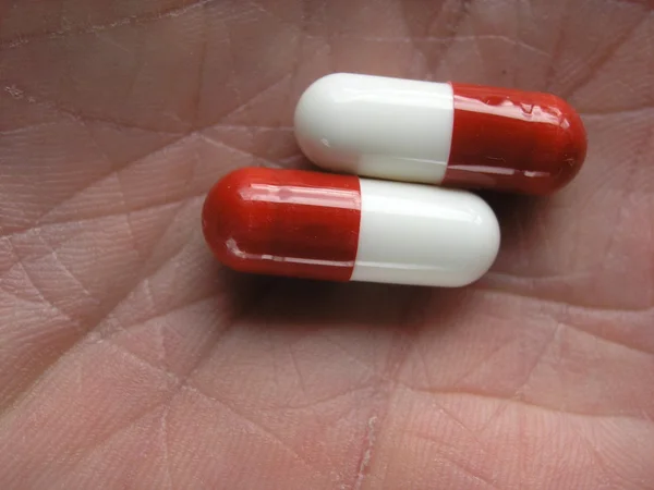 Medicamento comprimidos cápsula — Fotografia de Stock