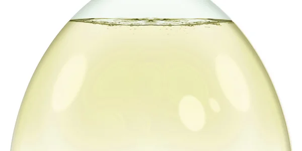 Gelbe Flasche aus nächster Nähe — Stockfoto