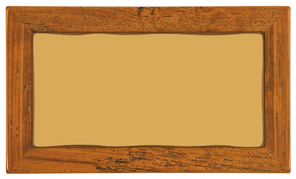 Вінтажна дерев'яна рамка зображення — стокове фото