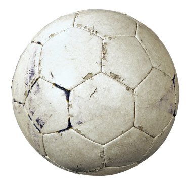 Used soccer ball clipart