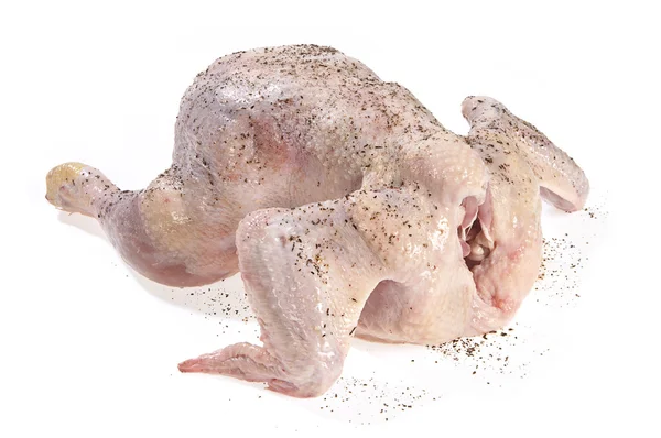 Chicken body ready for cooking — Stok fotoğraf