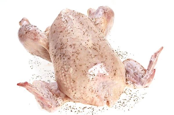 Corpo di pollo pronto per la cottura — Foto Stock