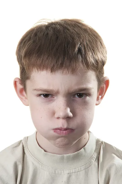 Portrett av en gutt – stockfoto