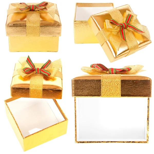 Caja de regalo conjunto —  Fotos de Stock