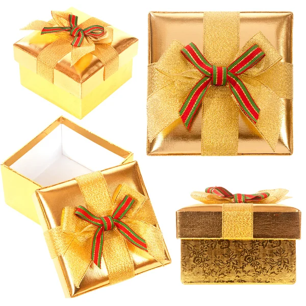 Caja de regalo conjunto —  Fotos de Stock