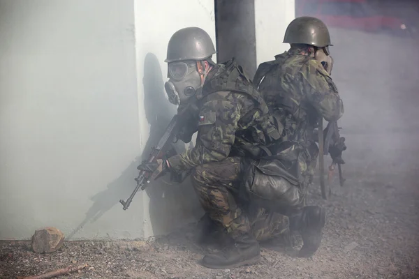 Підготовки армії з Чехії — стокове фото