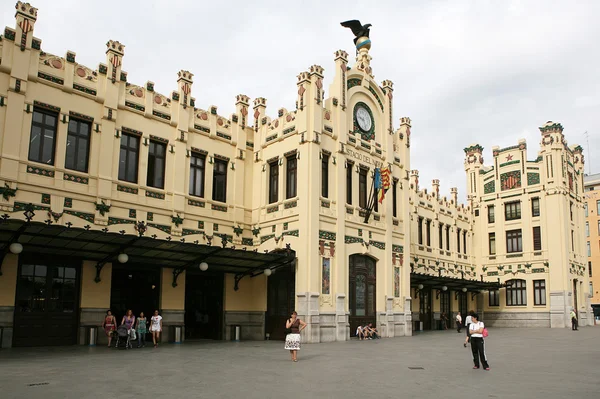 Vlakové nádraží Valencie — Stock fotografie