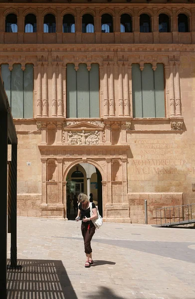 Historisches gebäude in xàtiva — Stockfoto