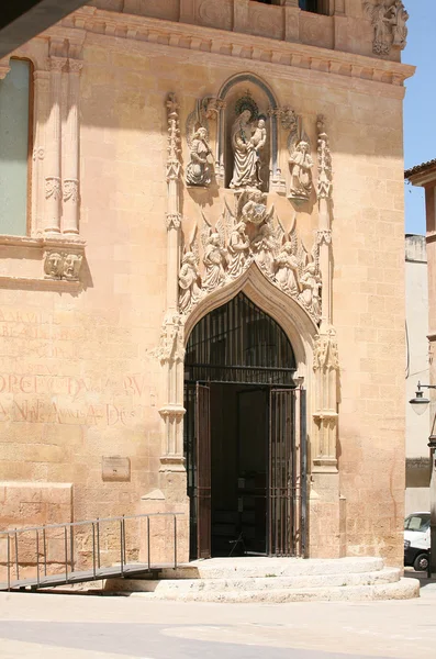 Historical building in Xàtiva — стокове фото