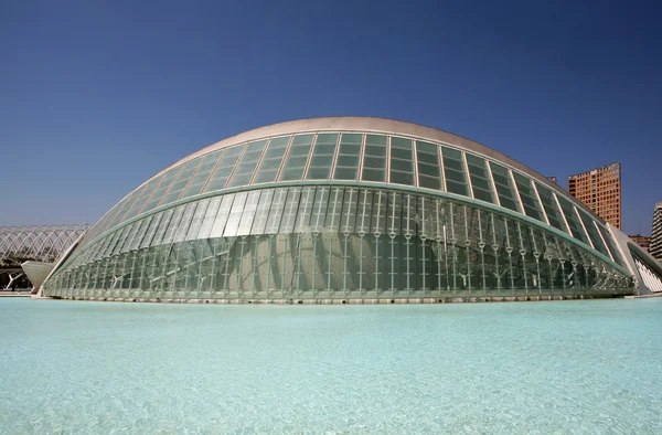 Edifício arquitetônico moderno em Valencia — Fotografia de Stock