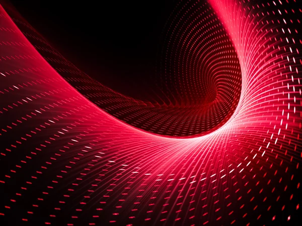 Red on black abstract techno background — Stock Photo, Image