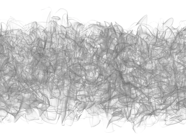 白地に黒の抽象: ヒューム形状 — ストック写真
