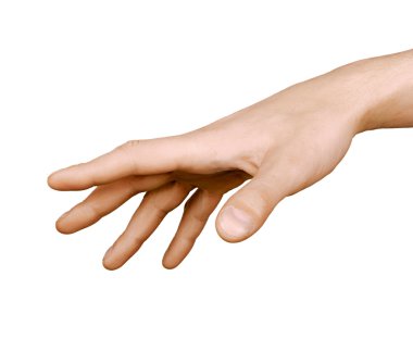 Men's hand clipart