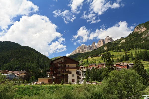 Canazei, Trentino, Itália — Fotografia de Stock