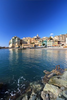 Bogliasco - vertical composition clipart