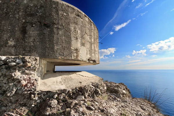 Deniz üzerine bunker — Stok fotoğraf