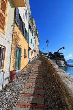 Bogliasco, dar sokak