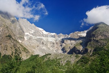 Glacier du Miage - Mont Blanc clipart
