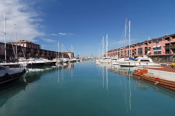 Marina i Genua, Italien — Stockfoto