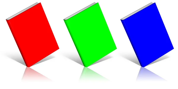 RGB boş kitap — Stok fotoğraf
