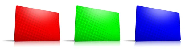 RGB-lidkaart — Stockfoto
