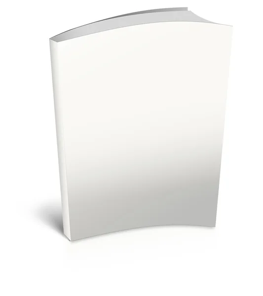 Modelo de livro branco vazio — Fotografia de Stock