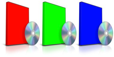 RGB dvd ve dvd kutusu