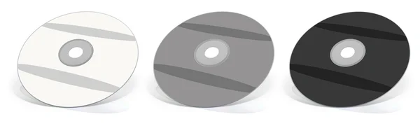Мультимедийные диски — стоковое фото