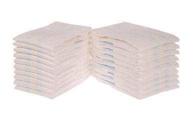 XXLarge Stack of diapers clipart